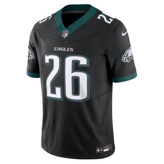 Nike Saquon Barkley Philadelphia Eagles Nike Mens Dri-FIT NFL Limited Jersey in Black | 31NM0AAN86F-6Y4