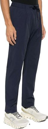 Herno Mens Blue Elastane Casual Pants