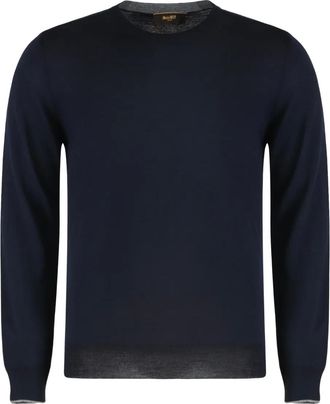 Moorer Maglione girocollo - Blu