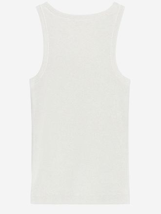 By Malene Birger Pure Cotton Tank Top - White