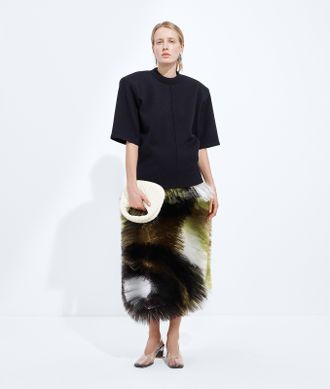 Bottega Veneta Fringed Embroidery Skirt - Multicoloured - Women - 4
