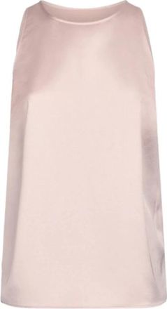 Liu Jo Bow Top - Dames - Tops zonder mouwen - Roze - XL - Polyester - Tops