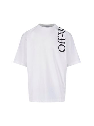 Off-white T-Shirt Logo Vertical Bookish