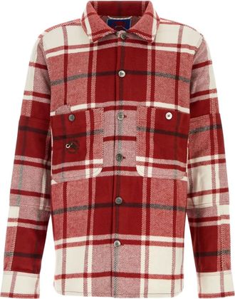 Mammut x Cabourn Camicia in flanella - Rosso