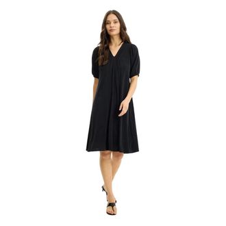 In Front Jurken - Dames - Korte kleedjes - Zwart - XL - Kleedjes