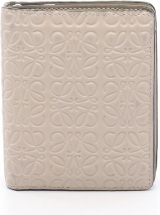 Loewe Beige Leather Wallet (Bi-Fold) (Pre-Owned)