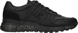 Premiata Lander 8659 - Heren - Sneakers - Zwart - 45 EU - Leer - Schoenen