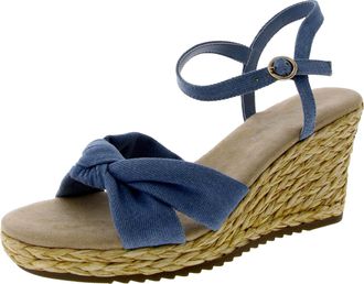 Anne Klein Wheatley Denim Fabric WHEA01F9 Womens