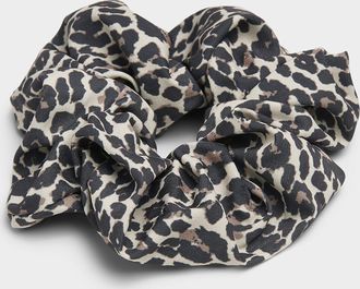 Simons Womens Leopard scrunchie