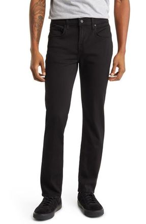 7 For All Mankind Slimmy Slim Fit Jeans in Black at Nordstrom, Size 30