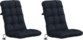 vidaXL Cojines Para Sillas De Respaldo Alto En 2 Piezas Vianen 2 Uds. Vidaxl