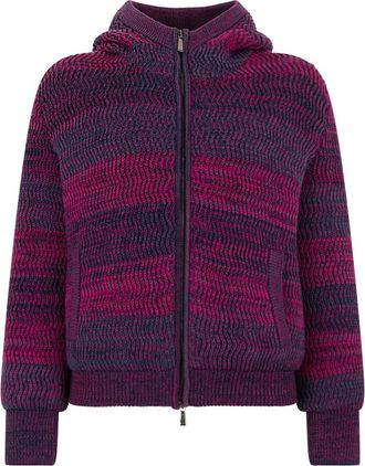 Moorer Alaina Cardigan - Dames - Truien - Roze - Maat: XS Wol