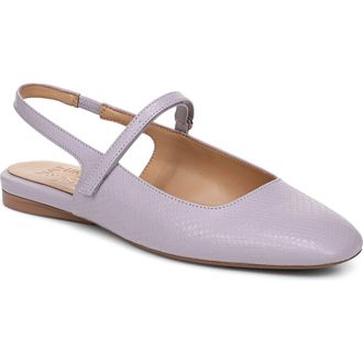Naturalizer Connie Slingback Flat in Helio Lilac at Nordstrom, Size 8.5