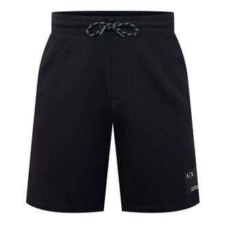 A|X Armani Exchange Mens Ax Sweat Shorts in Black - Size X-Small