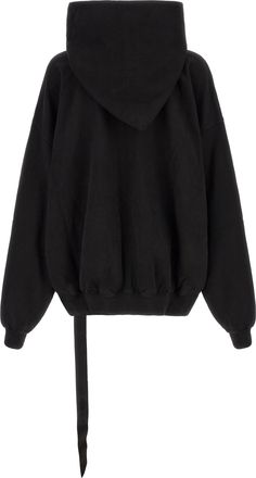 Rick Owens Mountain Hun Hoodie - Black