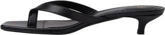 Toteme Sandalia de Tac&oacute;n Chancla - Shoes - Mujer - Negro - 38 EU