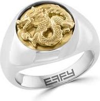 Effy Two-Tone Dragon Signet Ring at Nordstrom Rack, Size 10