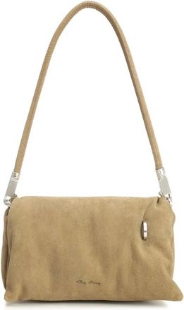 Rick Owens Shoulder Pillow Griffin - Dames - Schoudertassen - Beige - ONE Size - Leer - Tassen