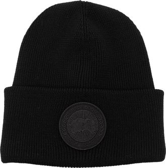 Canada Goose Logo Wool Beanie
