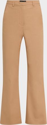 Emporio Armani Cotton Flare Trousers