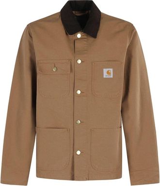 Carhartt Work in Progress Michigan Coat - Heren - Zomerjassen - Bruin - XS - Katoen - Jassen