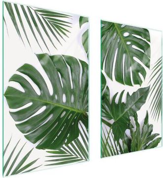 OEM Placa Protectora De Vidrio Para Estufa 75x52 Monstera