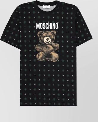 Moschino printed cotton t-shirt