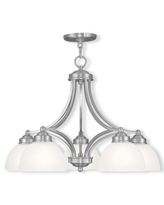 Livex Lighting Livex Somerset 5-Light Brushed Nickel Chandelier