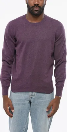 Brunello Cucinelli Maglia Girocollo in Puro Cashmere Brunello Cucinelli