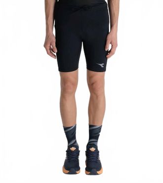 Diadora Tights Super Light Fibrazero Short In Black