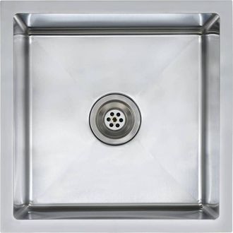 vidaXL Fregadero De Cocina Hecho A Mano Acero Inoxidable Vidaxl