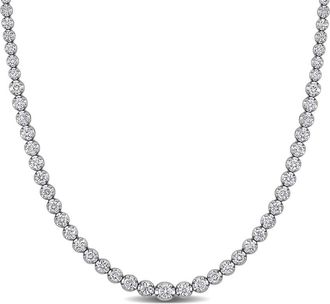 Rina Limor 18K 4.71 Ct. Tw. Diamond Tennis Necklace
