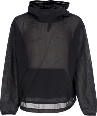 Nike Tech Pack Hooded Mesh Jacket - Heren - Trainingsjackets - Zwart - XL - Nylon - Fitness