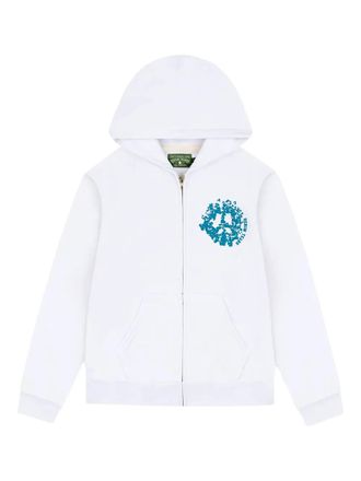 Denim Tears Stadium Denim University White hoodie - men - Fabric - M