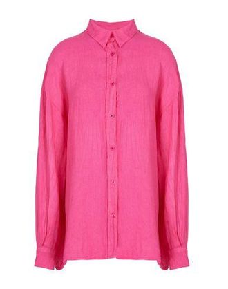 8 by YOOX LINEN ESSENTIAL SHIRT