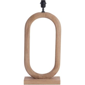 Light & Living L&aacute;mpara de mesa - Paceco - natural - madera - - Light&living