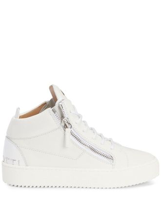 Giuseppe Zanotti Kriss mid-top sneakers - Wit