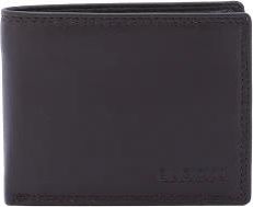 Laura Biagiotti Cartera Compacta de Cuero - Accessories - Hombre - Negro - ONE SIZE