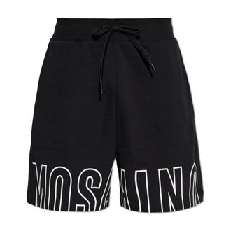 Moschino Pantalones cortos con logo - Shorts - Hombre - Negro - XL