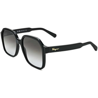 Ferragamo Ferragamo Womens 56 mm Grey Sunglasses