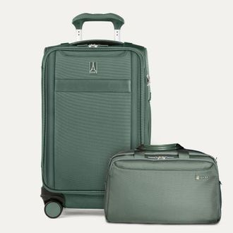Travelpro Versapack + Softside Carry On & Underseat Travel Tote Bag Luggage Set in Desert Sage at Nordstrom
