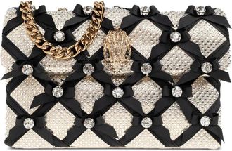 Kurt Geiger Borsa a spalla Kensington Bows - Toni neutri