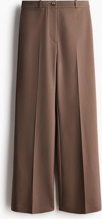 H&M Bootcut Trousers in Light Brown at Nordstrom, Size 14