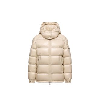 Moncler Moncler Maire Hooded Short Down Jacket, Women, Beige, Size: 00