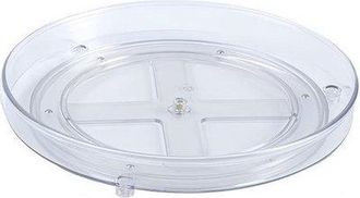 OEM Caja De Almacenamiento Giratoria Peque&ntilde;a - Transparente - 23,5 Cm