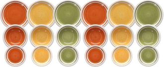 Tognana Servicio De Vajilla Oto&ntilde;o 18 Piezas Gres Multicolor