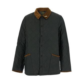 Barbour Jassen, Heren, Groen, M, Katoen, Liddesdale Quilted Jacket