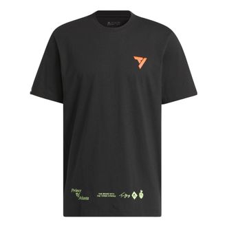adidas Trae Prince Of Atlanta Signature T-Shirt Black II7795