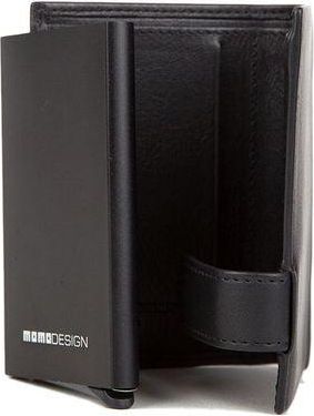 Momo Design Mens Wallet Black Leather Bags