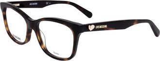 Love Moschino Moschino Womens Mol517 52Mm Optical Frames